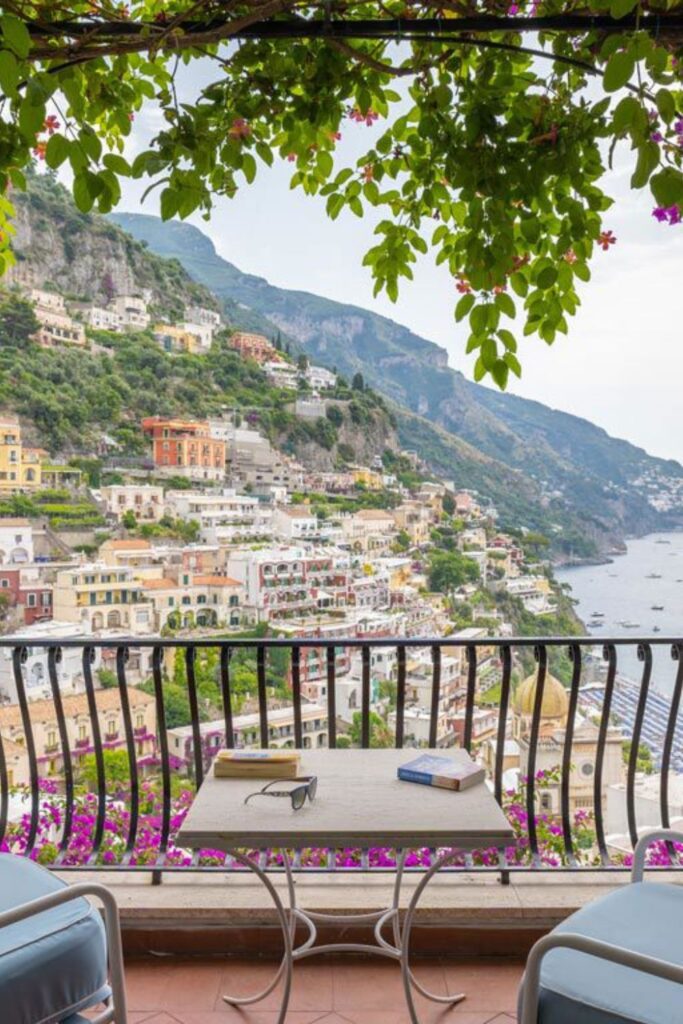 Hotel Poseidon balcony view | Where To Stay In Positano