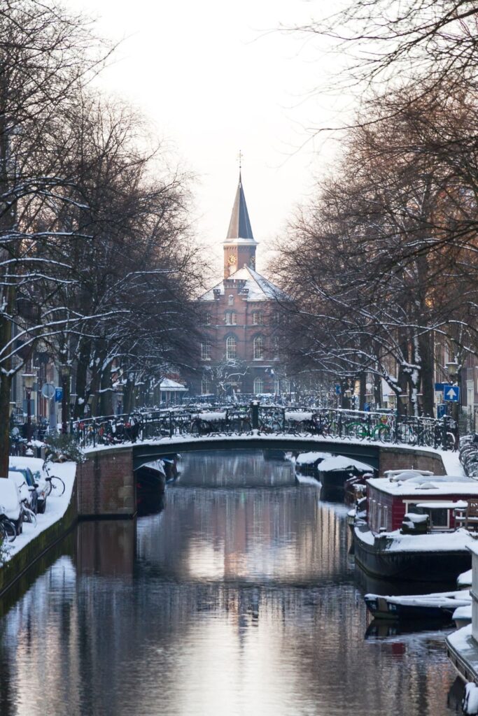 Europe in winter