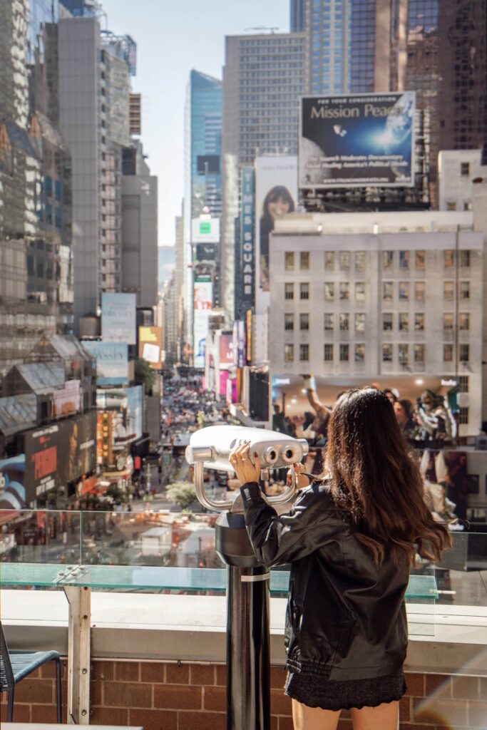 NYC observation deck