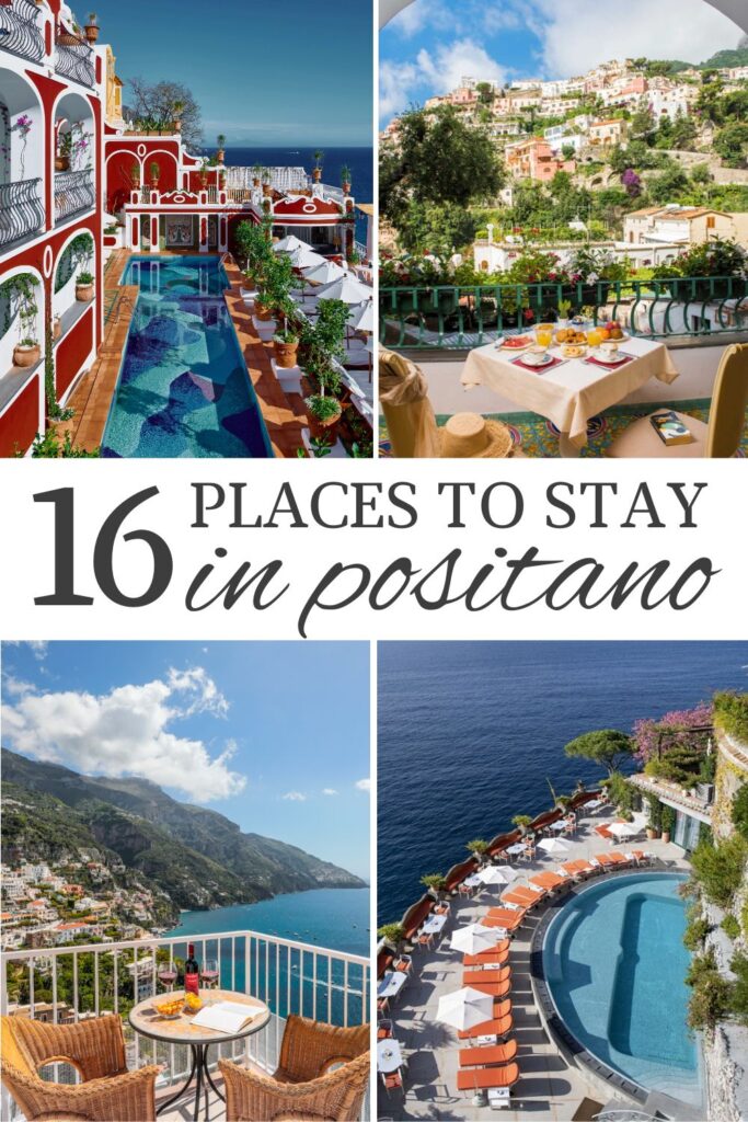 16 Places To Stay In Positano