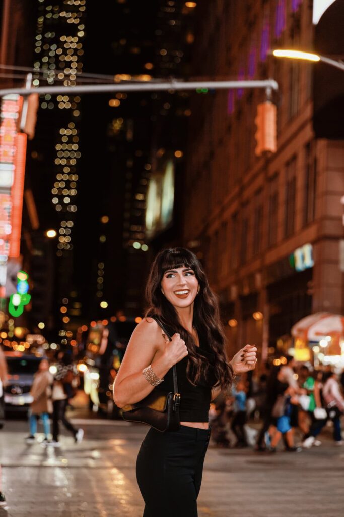 Times Square night life