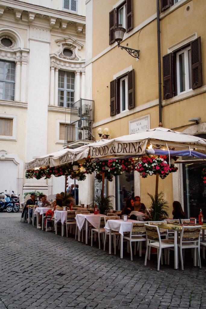Casalino outdoor dining Casalino Best Restaurants in Rome