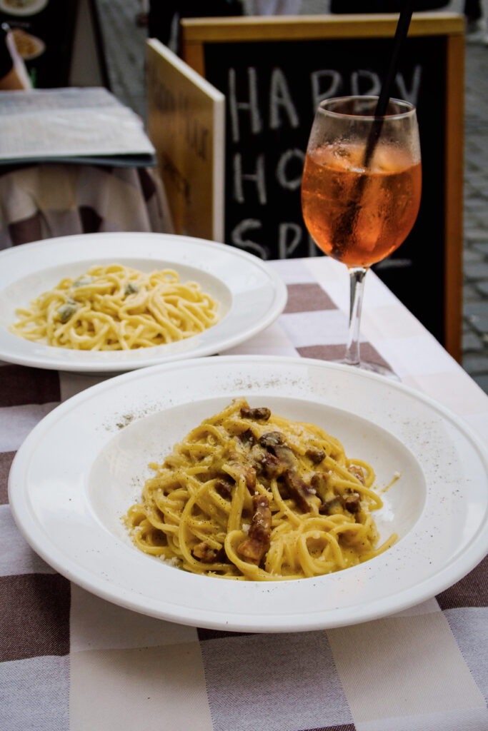 Pasta in Rome Italy Pasta in Rome Italy