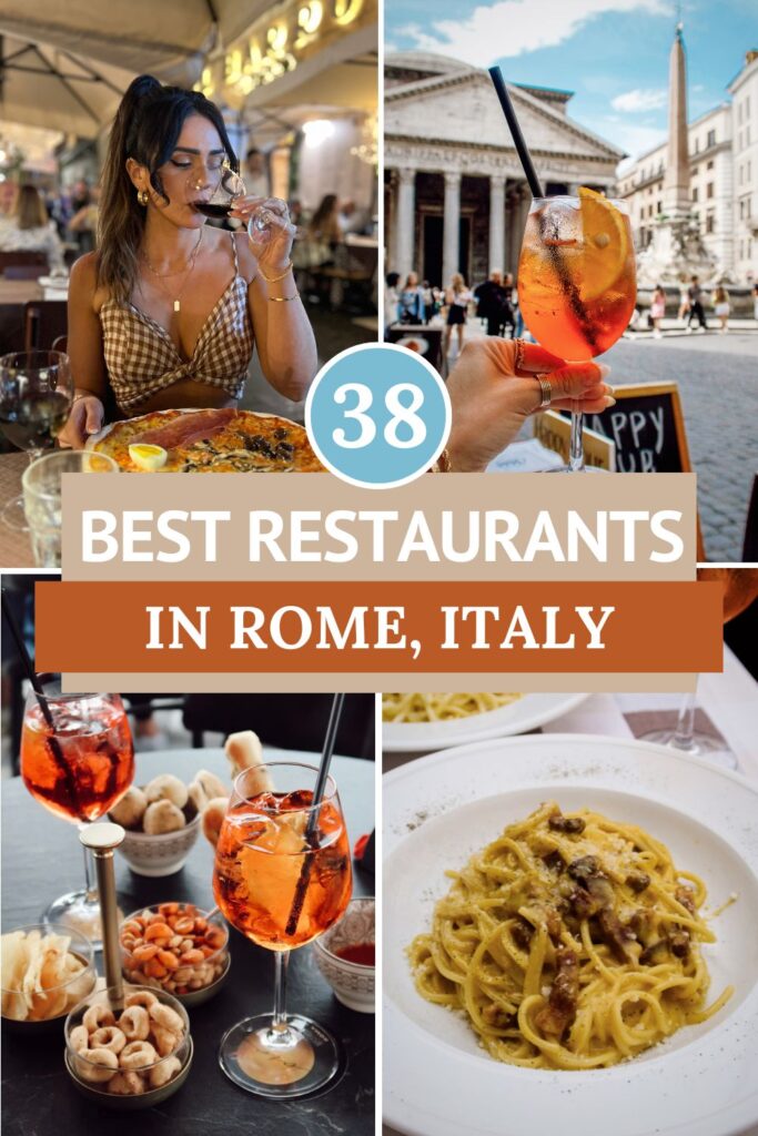 38 Best Restaurants in Rome 38 Best Restaurants in Rome