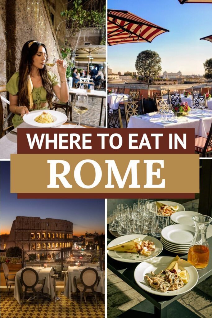 where to eat in Rome where to eat in Rome