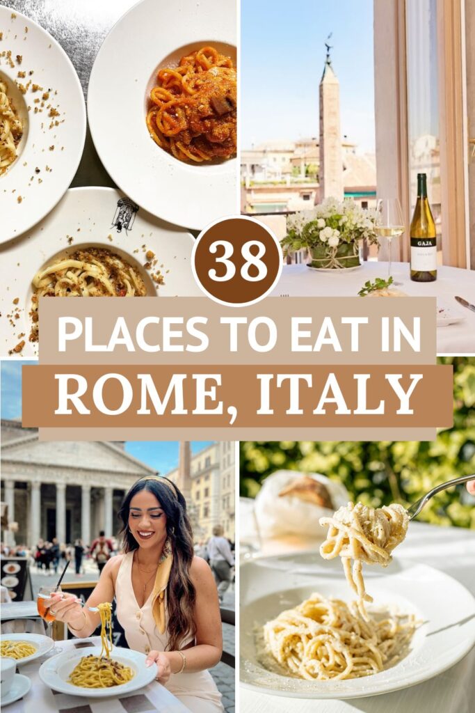 38 places to eat in Rome Italy 38 places to eat in Rome Italy