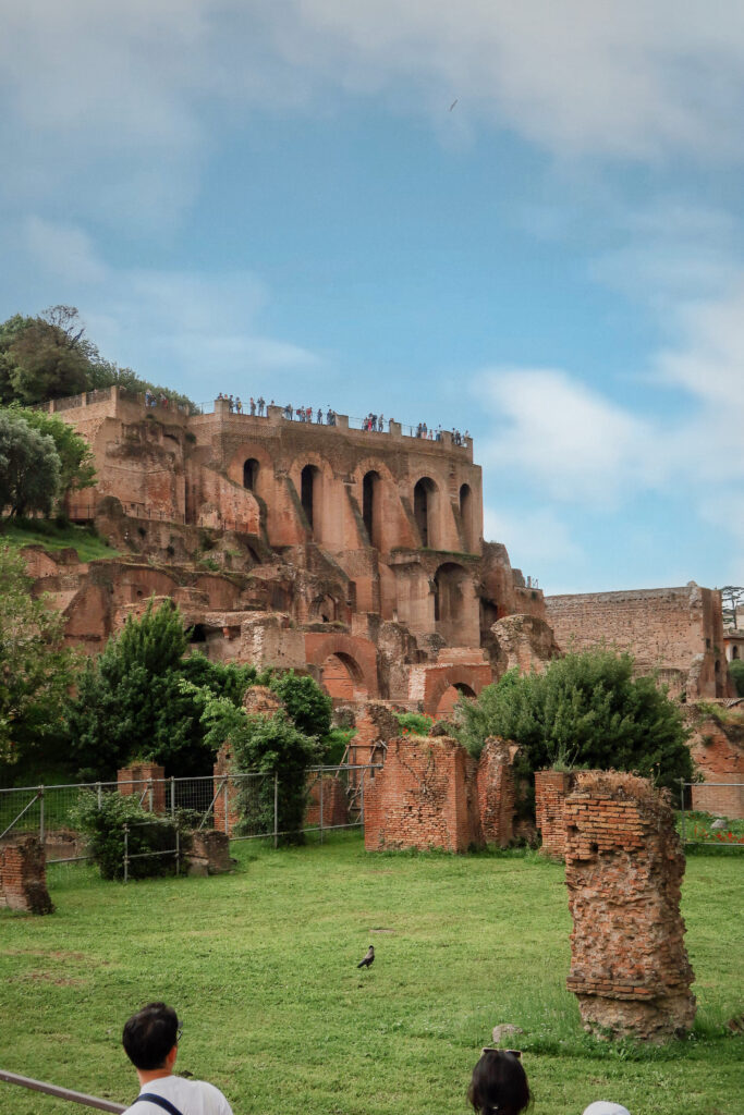 the Roman Forum ruins the Roman Forum ruins