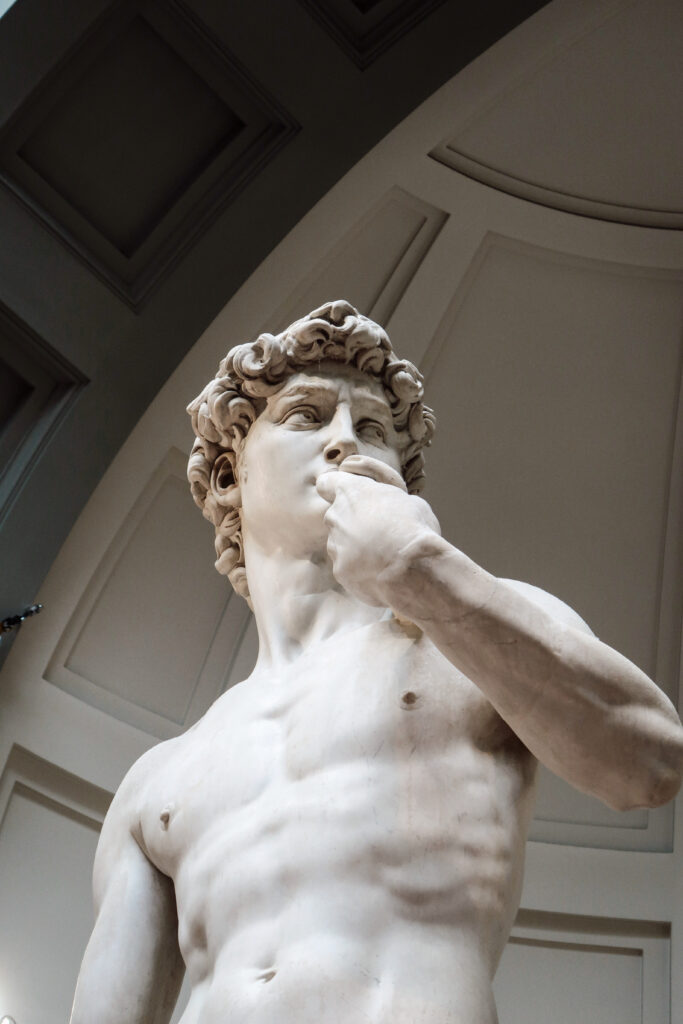 Michelangelo’s David Galleria dell’Accademia Michelangelo’s David at the Galleria dell’Accademia