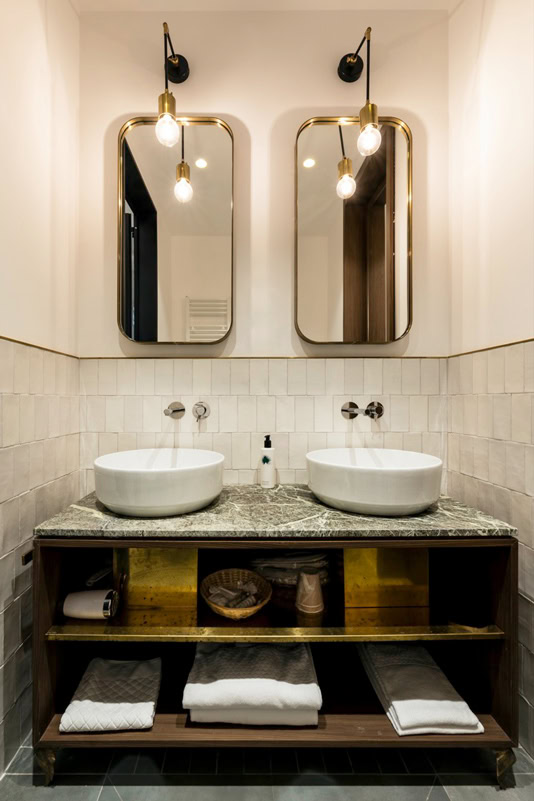 Horti 14 Borgo Trastevere bathroom