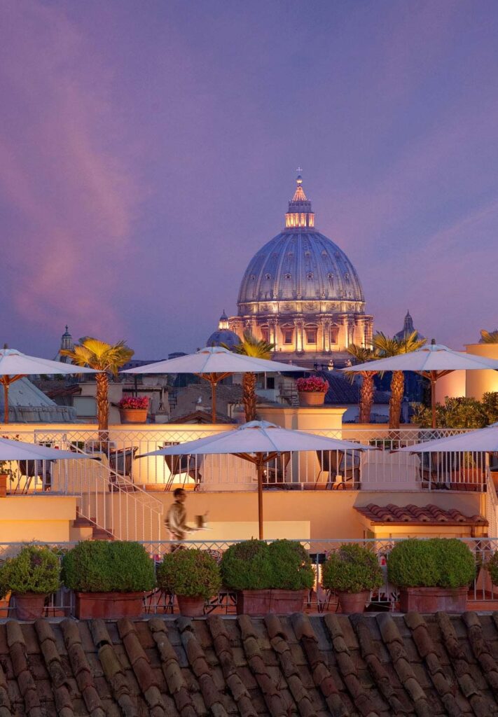 Mater Terrae at Raphael Hotel rooftop Mater Terrae at Raphael Hotel rooftop