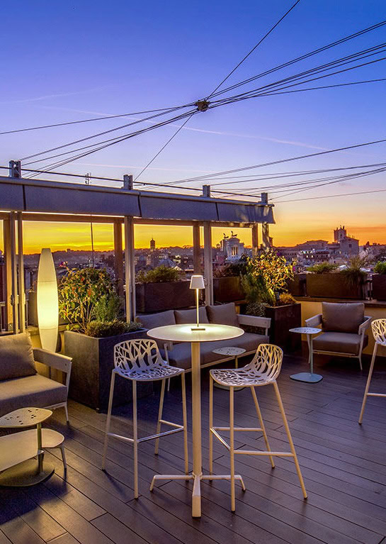 Tiziano Terrace by Monti Palace Hotel rooftop Tiziano Terrace by Monti Palace Hotel rooftop