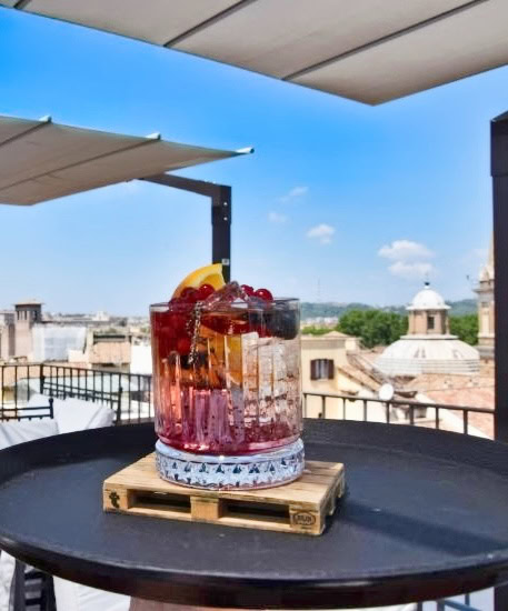Terrazza Borromini rooftop drinks Terrazza Borromini rooftop drinks