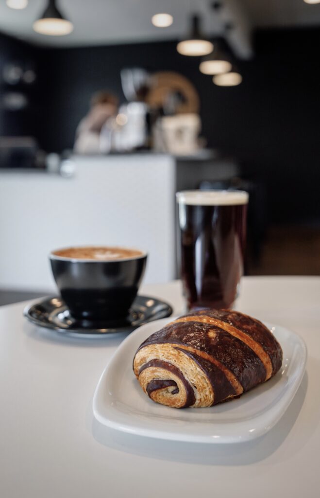 coffee and pastry coffee and pastry