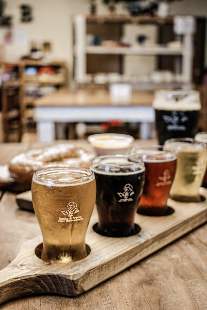Books & Brews drinks Books & Brews drinks