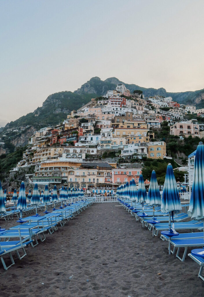 Positano beach chairs Positano beach chairs