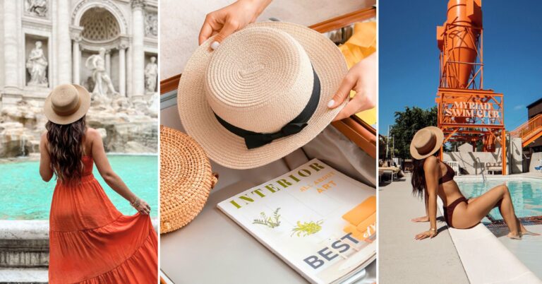How to Pack a Hat in a Suitcase (Without Crushing It)