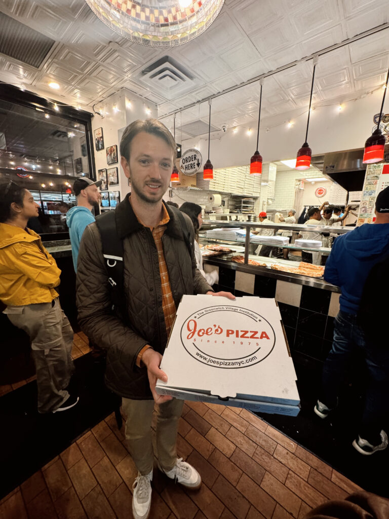 Joe’s Pizza box Joe’s Pizza box