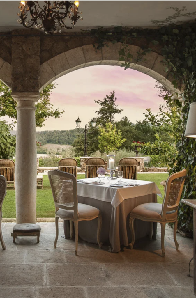 Borgo Santo Pietro restaurant