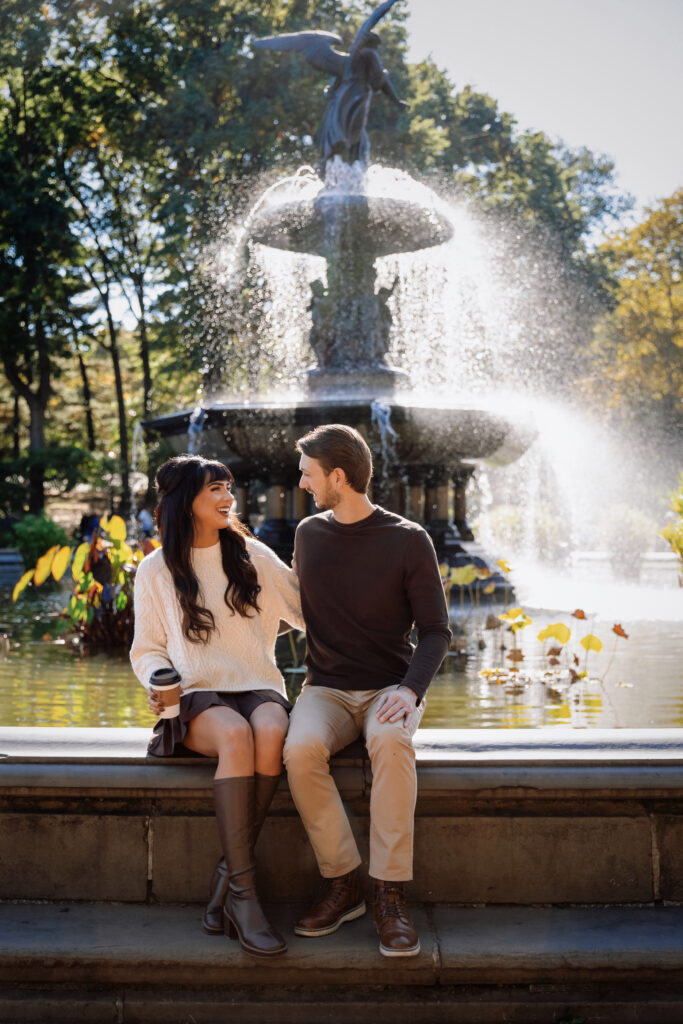 Bethesda Fountain date spot