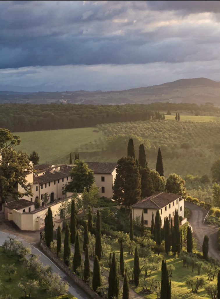 Como Castello del Nero vineyards