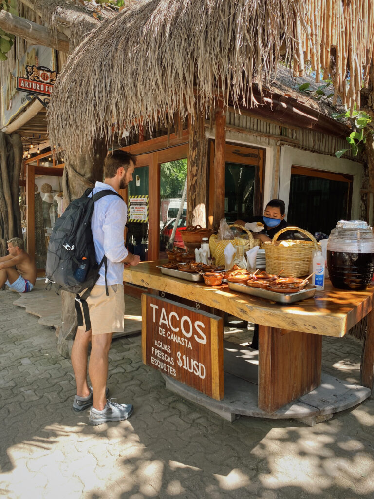 Tacos stand Tacos stand