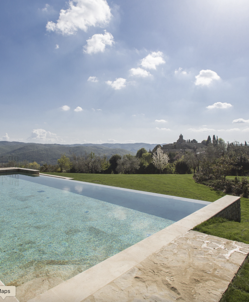 Villa Le Barone pool