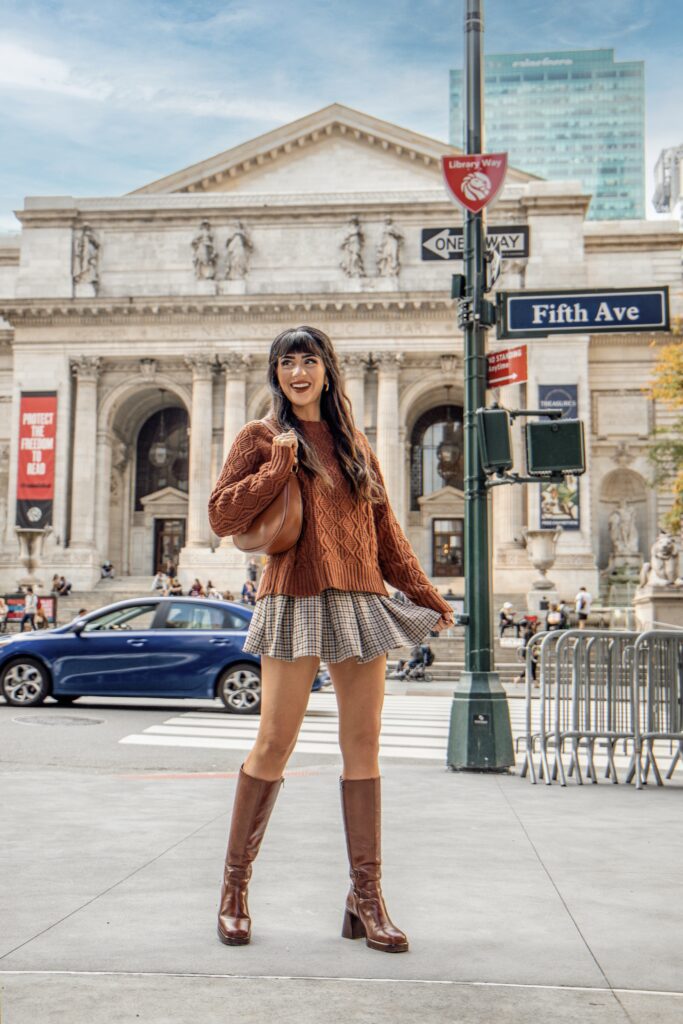 NYC fall outfit Fun Activities In NYC For Couples