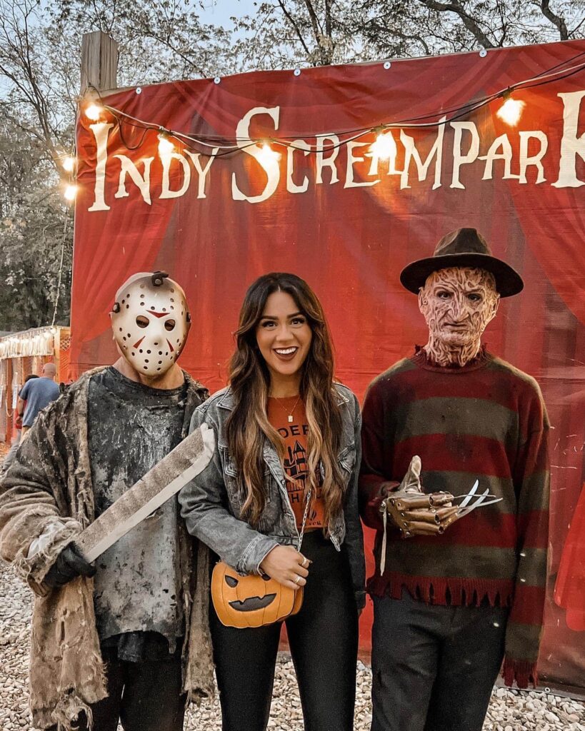 Visting Indy Scream Park for Halloween
