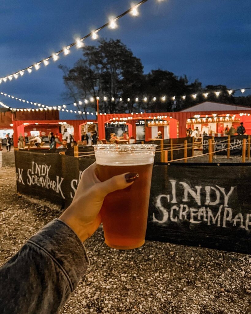 Drinks at Indy Scream Park