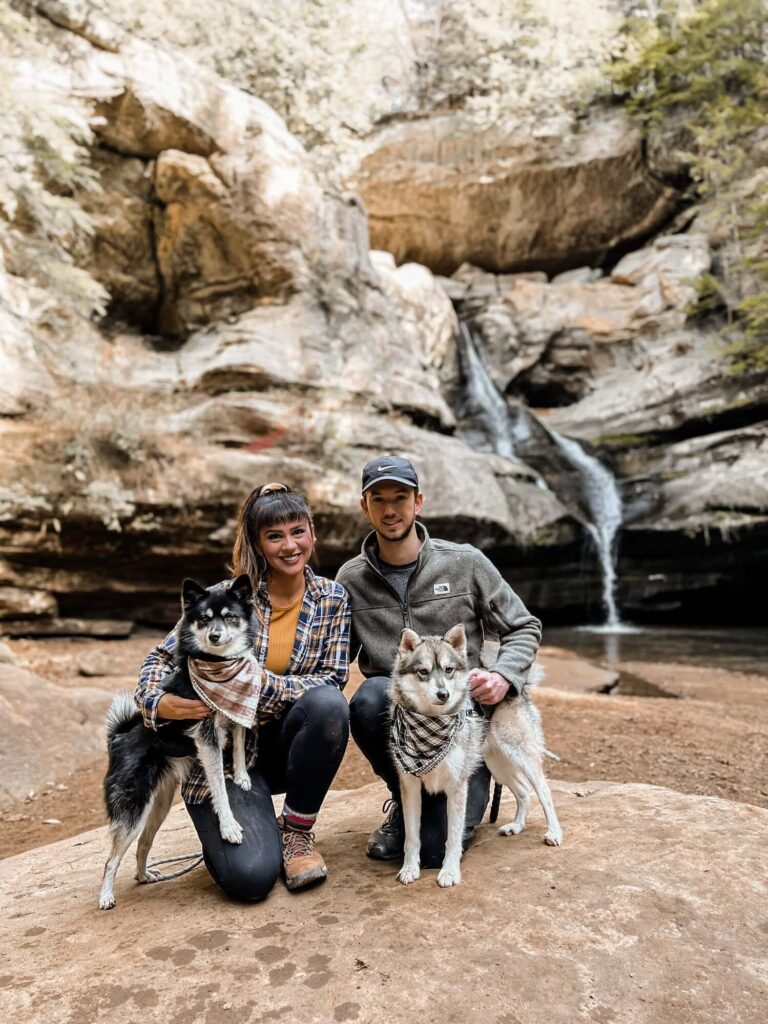 Hiking in Hocking Hills