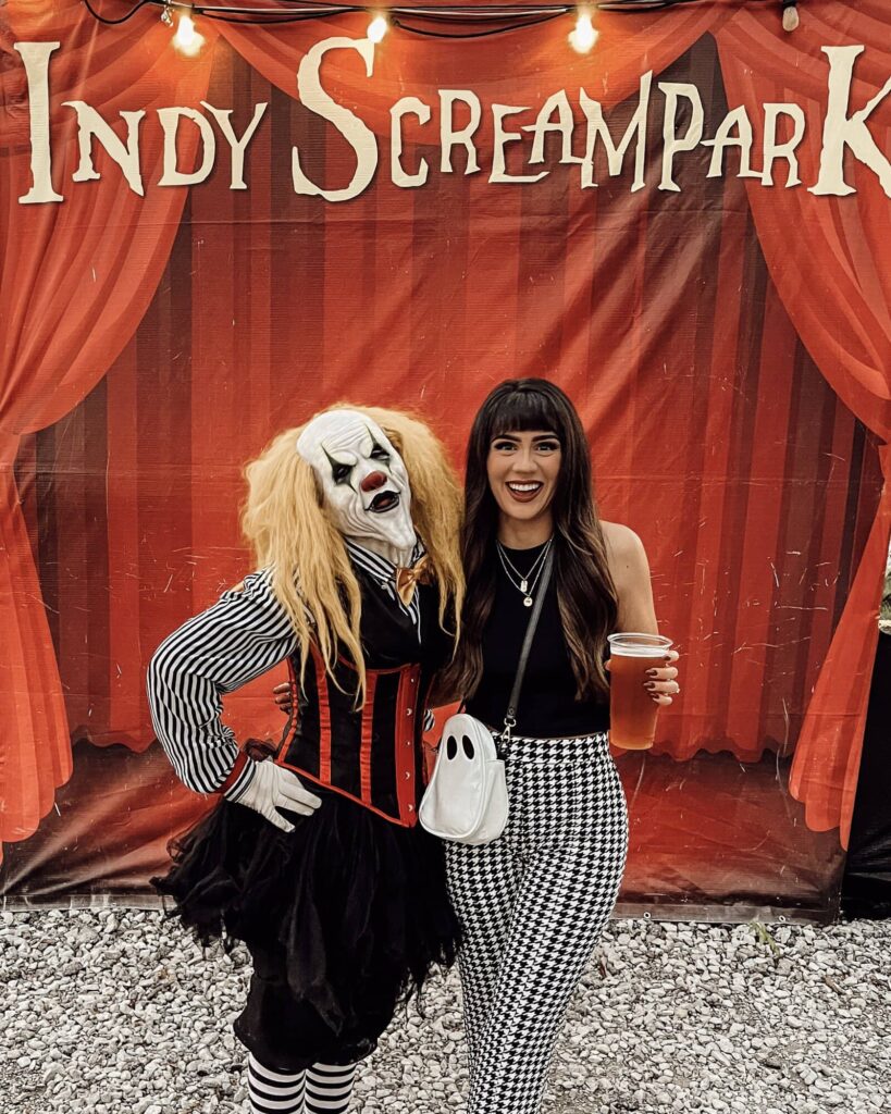Indy Scream Park in the fall