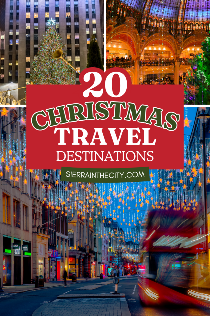 Holiday Vacation Destinations 20 Christmas Travel Destinations pinterest guide