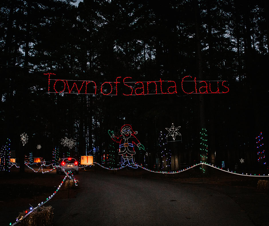 Holiday Vacation Destinations Christmas decorations in the Town of Santa Claus, Indiana, top holiday vacation destinations.