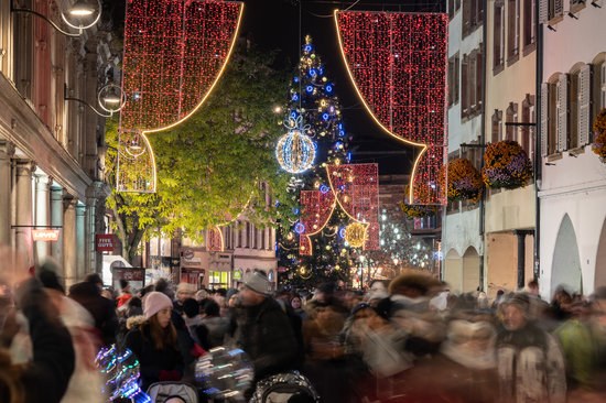 Strasbourg Christmas Market crowd Strasbourg Christmas Market crowd