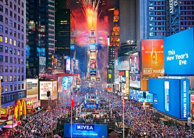New York City New Year celebration New York City New Year celebration