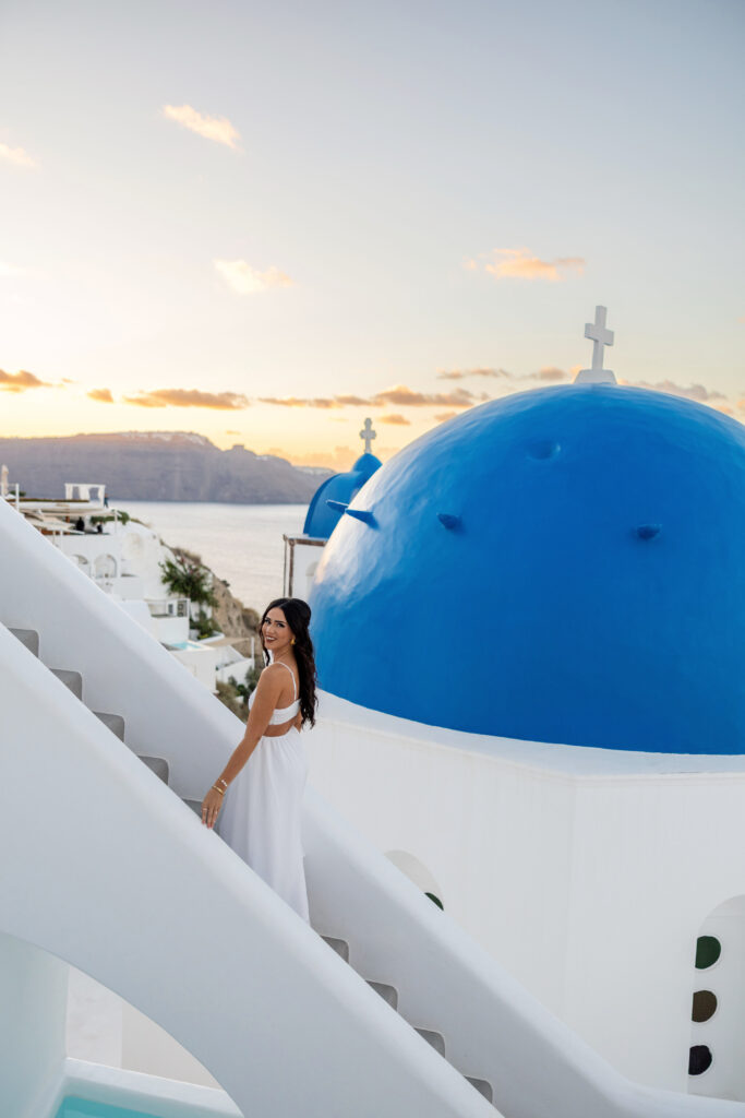 Santorini early photoshoot Santorini early photoshoot