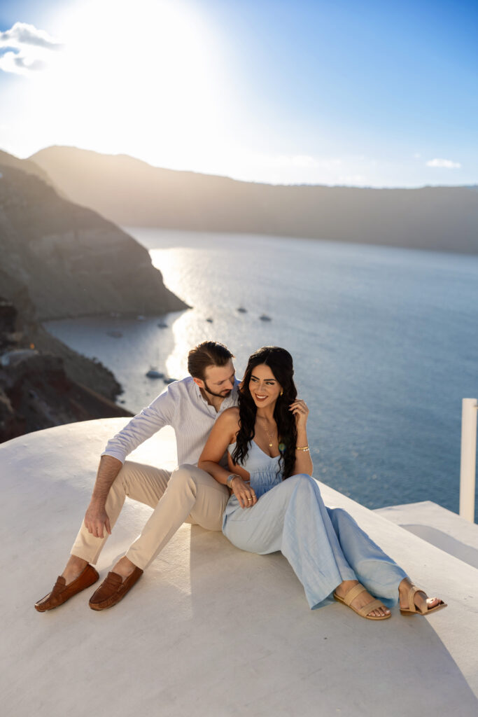 Santorini Sunrise Couple Photos Santorini Sunrise Couple Photos