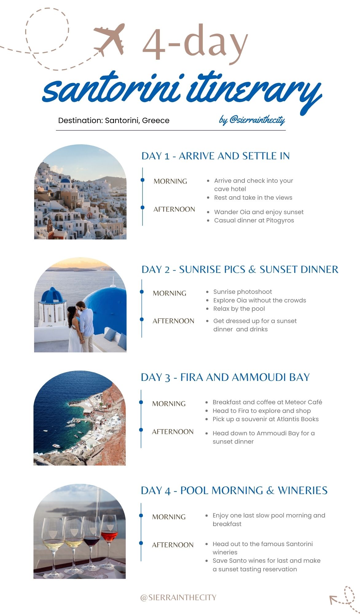 4 Day Santorini Itinerary 4 Day Santorini Itinerary