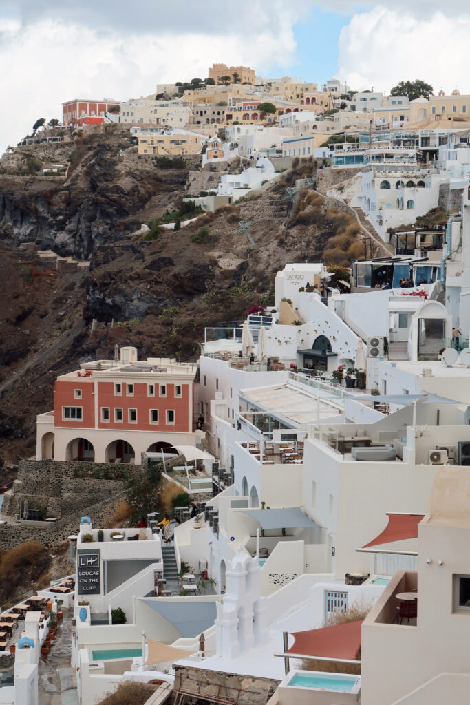Fira caldera views Fira caldera views