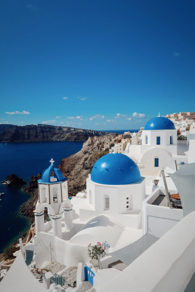Blue Domes of Oia Blue Domes of Oia