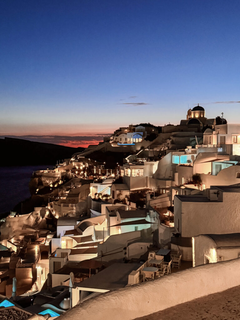 Santorini sunset Santorini sunset