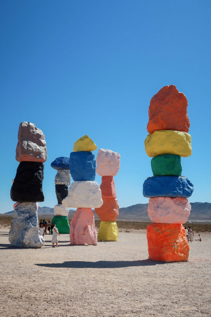 colorful Seven Magic Mountains colorful Seven Magic Mountains