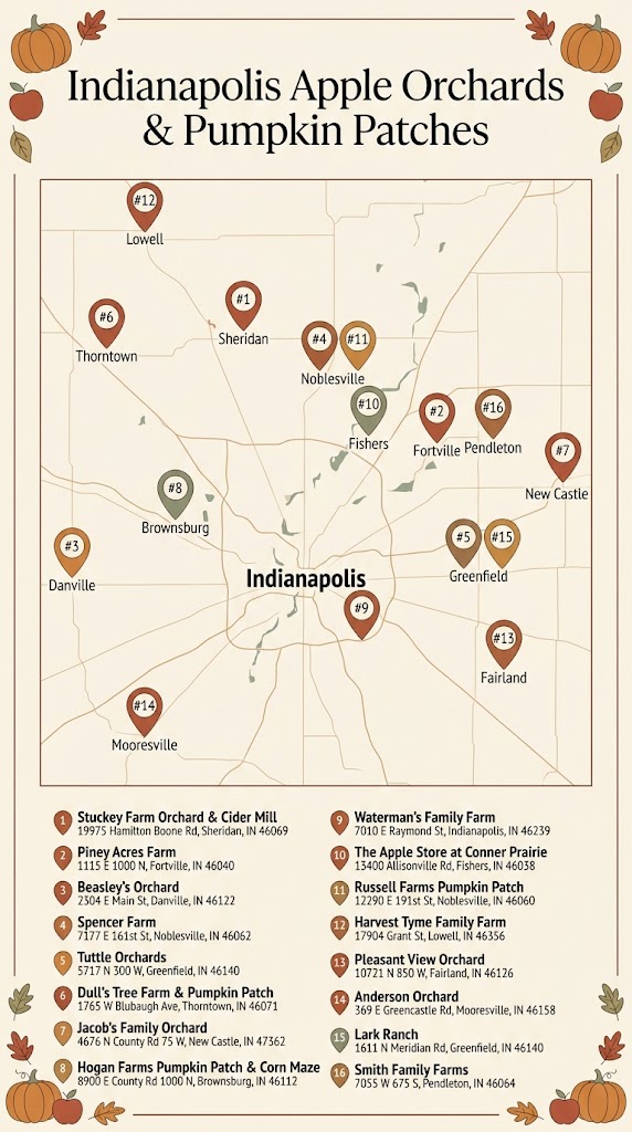 Indy Map of Apple Orchards and Pumpkin Patches
